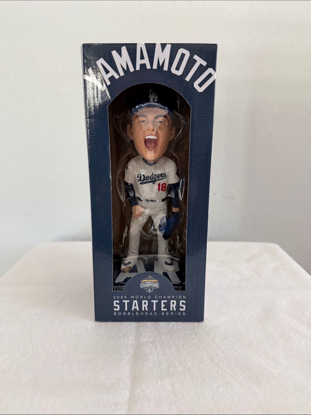 Yoshinobu Yamamoto Starter Dodgers Bobblehead BRAND NEW IN BOX
